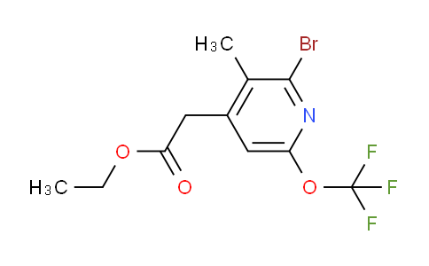 AM19775 | 1804008-71-6 | Ethyl 2-bromo-3-methyl-6-(trifluoromethoxy)pyridine-4-acetate