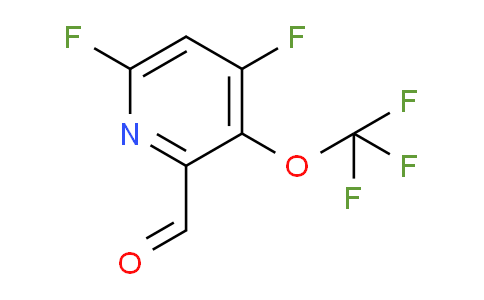 4,6-Difluoro-3-(trifluoromethoxy)pyridine-2-carboxaldehyde