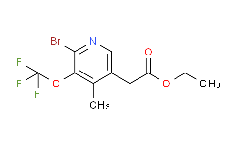 AM19777 | 1803576-50-2 | Ethyl 2-bromo-4-methyl-3-(trifluoromethoxy)pyridine-5-acetate