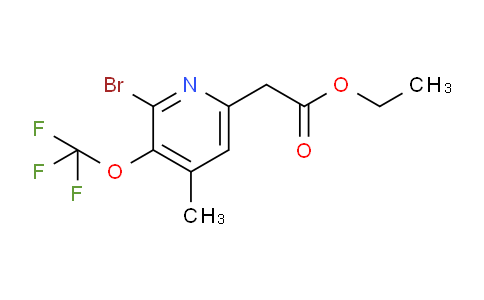 AM19778 | 1804574-36-4 | Ethyl 2-bromo-4-methyl-3-(trifluoromethoxy)pyridine-6-acetate