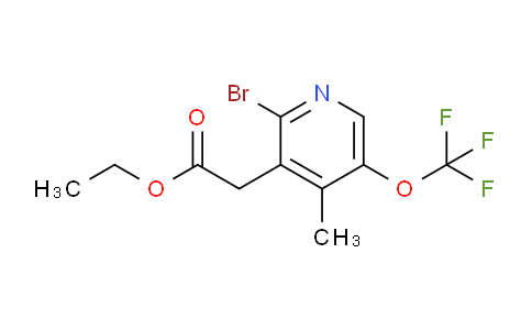 AM19779 | 1803914-27-3 | Ethyl 2-bromo-4-methyl-5-(trifluoromethoxy)pyridine-3-acetate