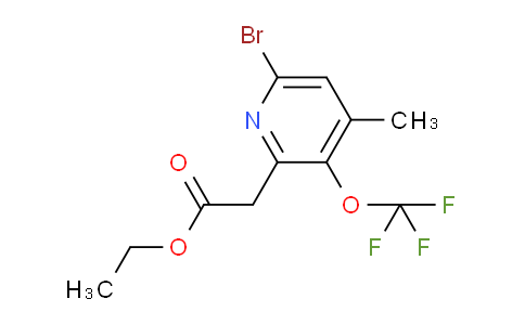 AM19780 | 1804578-09-3 | Ethyl 6-bromo-4-methyl-3-(trifluoromethoxy)pyridine-2-acetate