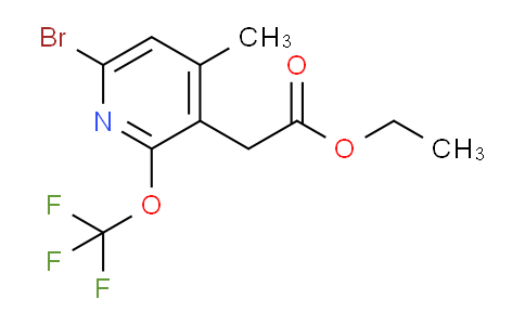 AM19782 | 1803576-52-4 | Ethyl 6-bromo-4-methyl-2-(trifluoromethoxy)pyridine-3-acetate