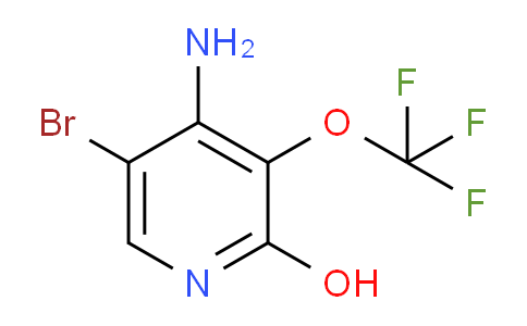 4-Amino-5-bromo-2-hydroxy-3-(trifluoromethoxy)pyridine