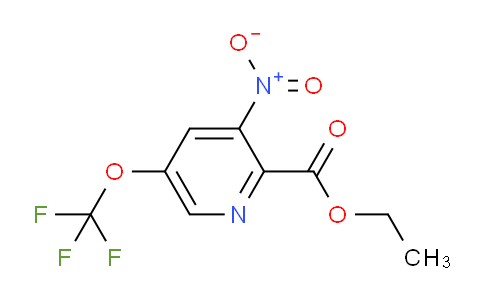 Ethyl 3-nitro-5-(trifluoromethoxy)pyridine-2-carboxylate