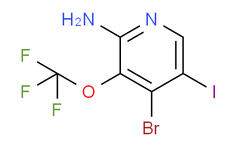 2-Amino-4-bromo-5-iodo-3-(trifluoromethoxy)pyridine