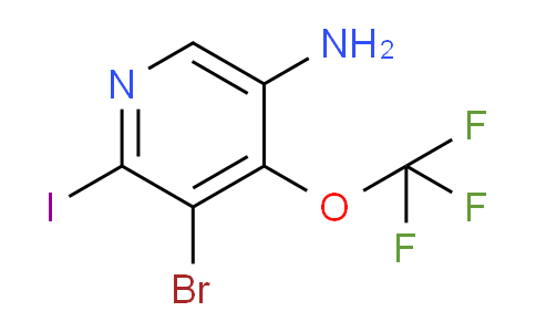 AM197860 | 1803448-43-2 | 5-Amino-3-bromo-2-iodo-4-(trifluoromethoxy)pyridine
