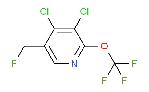 3,4-Dichloro-5-(fluoromethyl)-2-(trifluoromethoxy)pyridine
