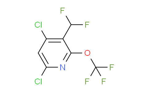 AM197907 | 1804611-31-1 | 4,6-Dichloro-3-(difluoromethyl)-2-(trifluoromethoxy)pyridine