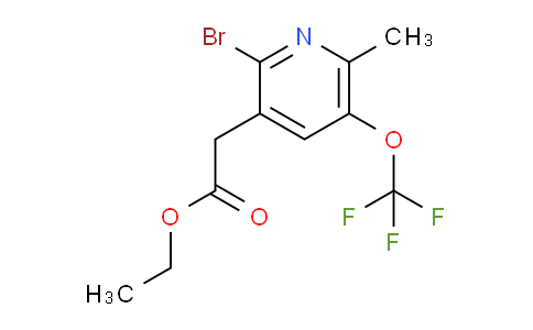 AM19793 | 1804615-73-3 | Ethyl 2-bromo-6-methyl-5-(trifluoromethoxy)pyridine-3-acetate