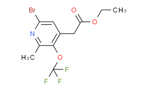 AM19794 | 1804578-35-5 | Ethyl 6-bromo-2-methyl-3-(trifluoromethoxy)pyridine-4-acetate