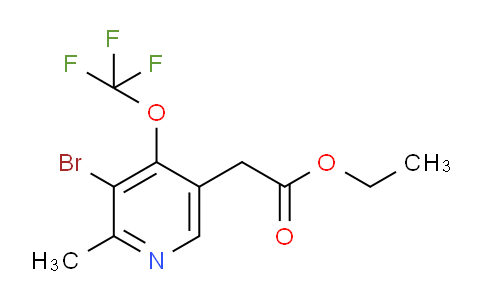 AM19795 | 1804651-89-5 | Ethyl 3-bromo-2-methyl-4-(trifluoromethoxy)pyridine-5-acetate