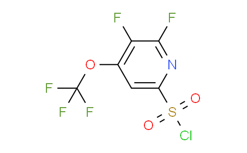 AM197951 | 1804519-30-9 | 2,3-Difluoro-4-(trifluoromethoxy)pyridine-6-sulfonyl chloride