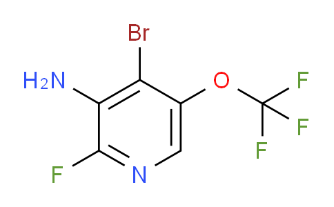 AM197963 | 1804006-41-4 | 3-Amino-4-bromo-2-fluoro-5-(trifluoromethoxy)pyridine