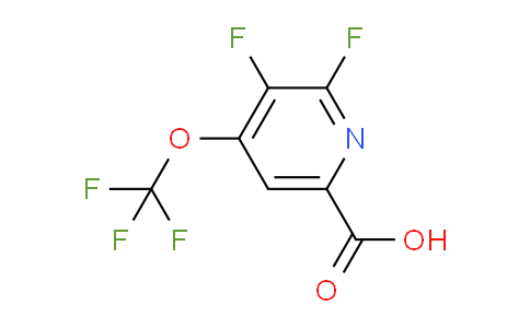 AM197972 | 1804467-46-6 | 2,3-Difluoro-4-(trifluoromethoxy)pyridine-6-carboxylic acid