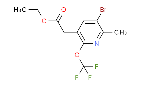 AM19800 | 1804009-20-8 | Ethyl 3-bromo-2-methyl-6-(trifluoromethoxy)pyridine-5-acetate