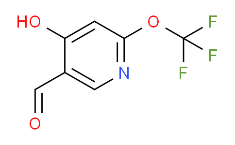 4-Hydroxy-2-(trifluoromethoxy)pyridine-5-carboxaldehyde