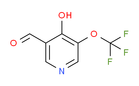 4-Hydroxy-3-(trifluoromethoxy)pyridine-5-carboxaldehyde