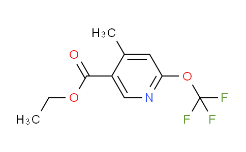 Ethyl 4-methyl-2-(trifluoromethoxy)pyridine-5-carboxylate
