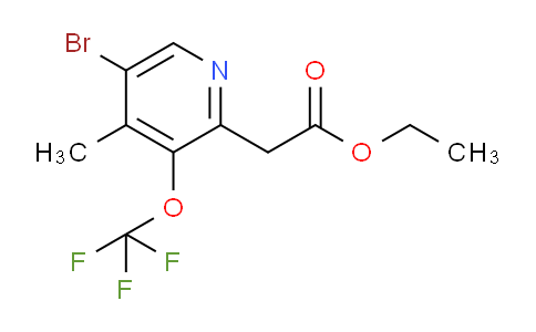 AM19804 | 1803576-80-8 | Ethyl 5-bromo-4-methyl-3-(trifluoromethoxy)pyridine-2-acetate