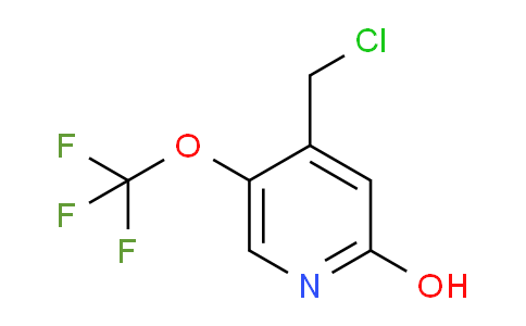 AM198043 | 1804591-71-6 | 4-(Chloromethyl)-2-hydroxy-5-(trifluoromethoxy)pyridine