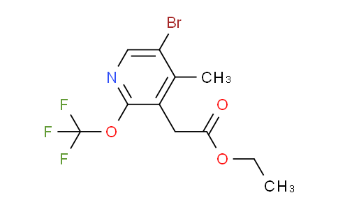AM19806 | 1804566-86-6 | Ethyl 5-bromo-4-methyl-2-(trifluoromethoxy)pyridine-3-acetate