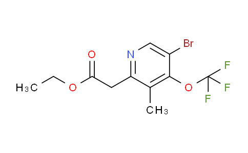 AM19810 | 1806212-85-0 | Ethyl 5-bromo-3-methyl-4-(trifluoromethoxy)pyridine-2-acetate