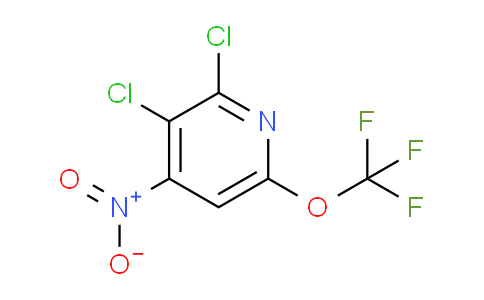 2,3-Dichloro-4-nitro-6-(trifluoromethoxy)pyridine