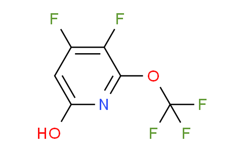 3,4-Difluoro-6-hydroxy-2-(trifluoromethoxy)pyridine