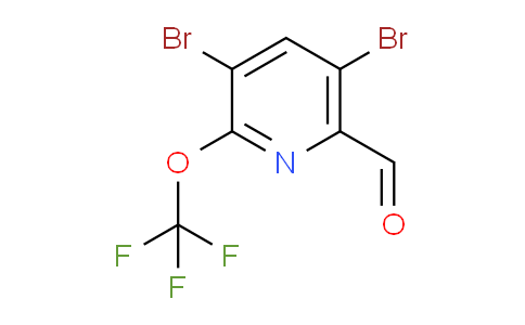 AM198184 | 1805986-12-2 | 3,5-Dibromo-2-(trifluoromethoxy)pyridine-6-carboxaldehyde