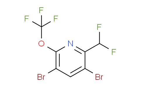 AM198199 | 1803441-29-3 | 3,5-Dibromo-2-(difluoromethyl)-6-(trifluoromethoxy)pyridine