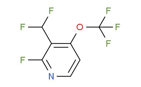 2-Fluoro-3-(difluoromethyl)-4-(trifluoromethoxy)pyridine