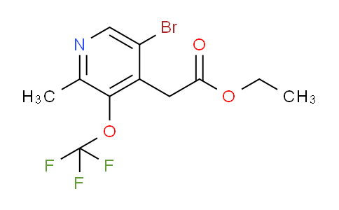 AM19825 | 1804009-67-3 | Ethyl 5-bromo-2-methyl-3-(trifluoromethoxy)pyridine-4-acetate