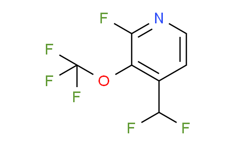 2-Fluoro-4-(difluoromethyl)-3-(trifluoromethoxy)pyridine