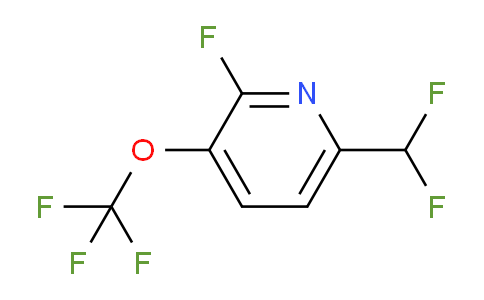 2-Fluoro-6-(difluoromethyl)-3-(trifluoromethoxy)pyridine