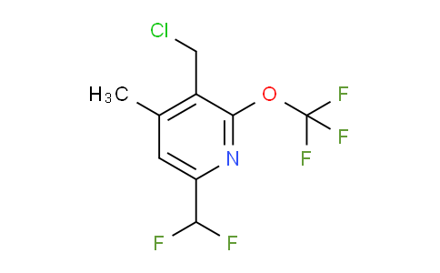 AM198282 | 1361737-43-0 | 3-(Chloromethyl)-6-(difluoromethyl)-4-methyl-2-(trifluoromethoxy)pyridine