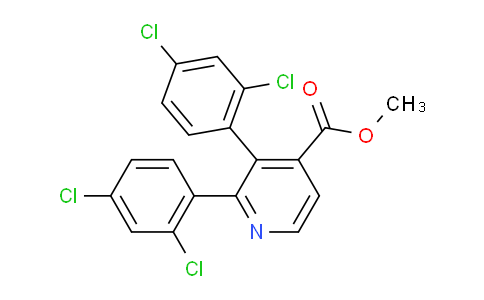 AM198288 | 1361910-38-4 | Methyl 2,3-bis(2,4-dichlorophenyl)isonicotinate