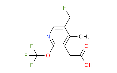 AM198303 | 1361713-12-3 | 5-(Fluoromethyl)-4-methyl-2-(trifluoromethoxy)pyridine-3-acetic acid