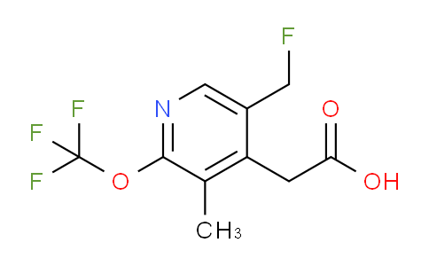 AM198306 | 1361883-26-2 | 5-(Fluoromethyl)-3-methyl-2-(trifluoromethoxy)pyridine-4-acetic acid