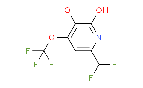 2,3-Dihydroxy-6-(difluoromethyl)-4-(trifluoromethoxy)pyridine