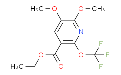 Ethyl 2,3-dimethoxy-6-(trifluoromethoxy)pyridine-5-carboxylate