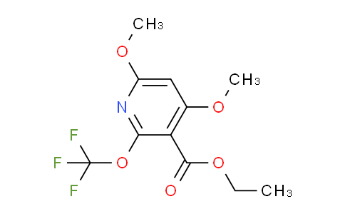 AM198326 | 1803629-35-7 | Ethyl 4,6-dimethoxy-2-(trifluoromethoxy)pyridine-3-carboxylate