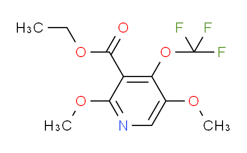 Ethyl 2,5-dimethoxy-4-(trifluoromethoxy)pyridine-3-carboxylate