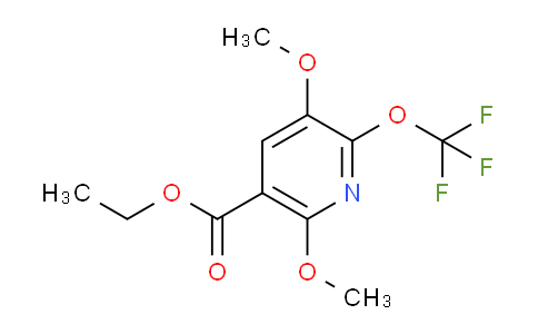 AM198330 | 1805981-45-6 | Ethyl 3,6-dimethoxy-2-(trifluoromethoxy)pyridine-5-carboxylate