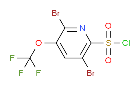 AM198342 | 1804616-11-2 | 2,5-Dibromo-3-(trifluoromethoxy)pyridine-6-sulfonyl chloride