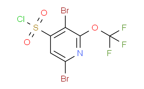 AM198346 | 1804608-11-4 | 3,6-Dibromo-2-(trifluoromethoxy)pyridine-4-sulfonyl chloride