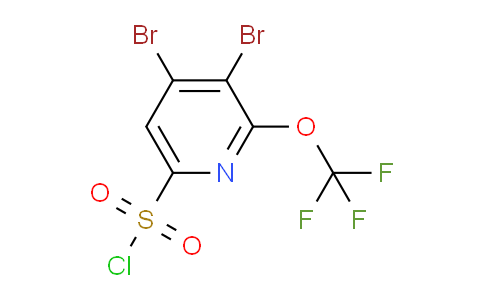 AM198351 | 1804026-17-2 | 3,4-Dibromo-2-(trifluoromethoxy)pyridine-6-sulfonyl chloride