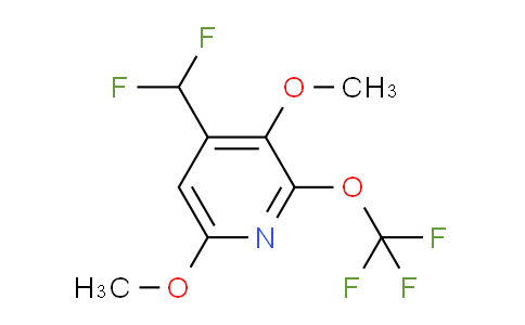AM198411 | 1804523-16-7 | 3,6-Dimethoxy-4-(difluoromethyl)-2-(trifluoromethoxy)pyridine