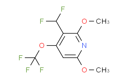 AM198413 | 1803938-09-1 | 2,6-Dimethoxy-3-(difluoromethyl)-4-(trifluoromethoxy)pyridine