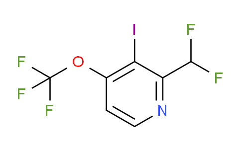 AM198432 | 1803555-75-0 | 2-(Difluoromethyl)-3-iodo-4-(trifluoromethoxy)pyridine